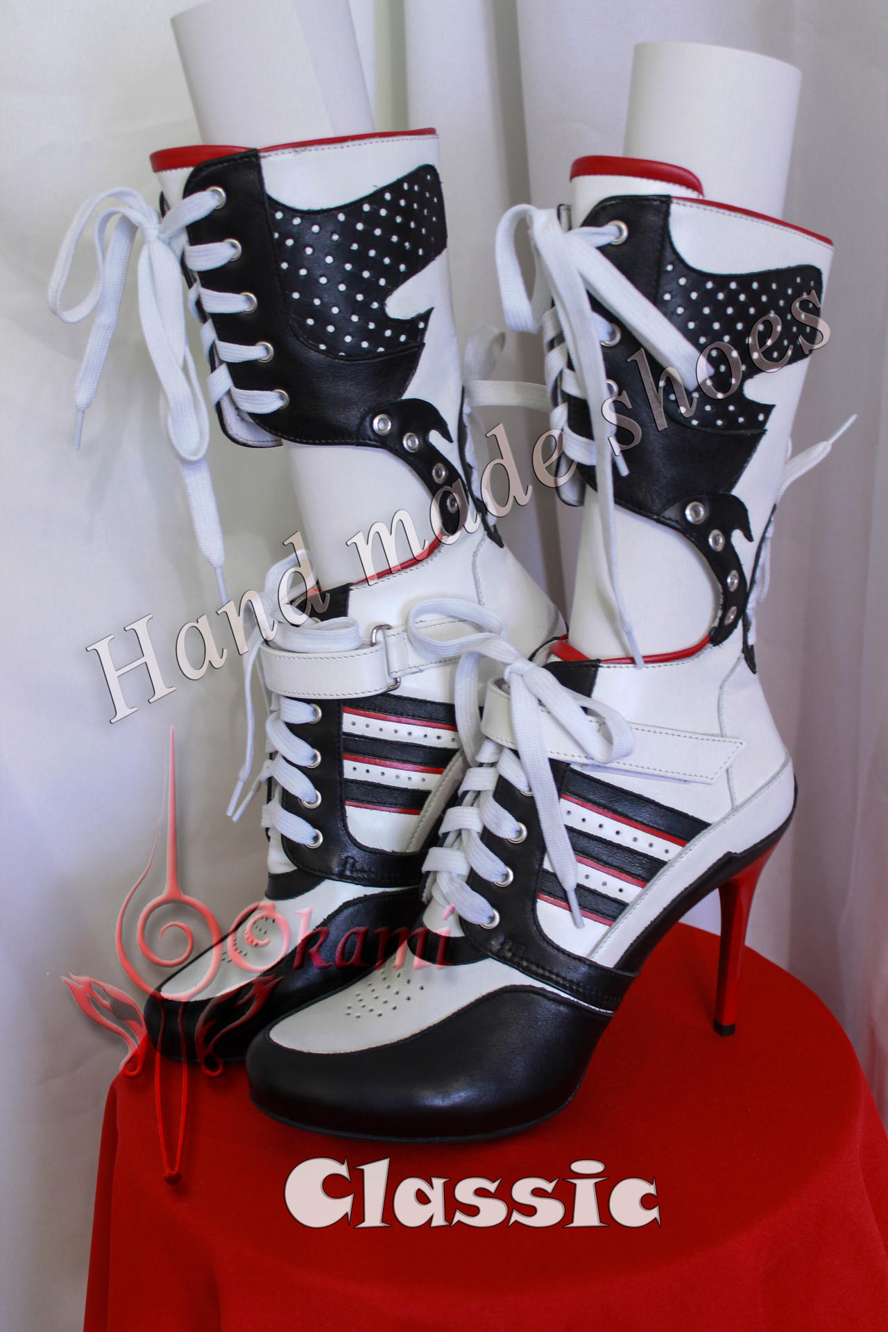 Detail Adidas Harley Quinn Boots Nomer 18