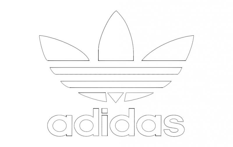 Detail Adidas Logo White Nomer 25