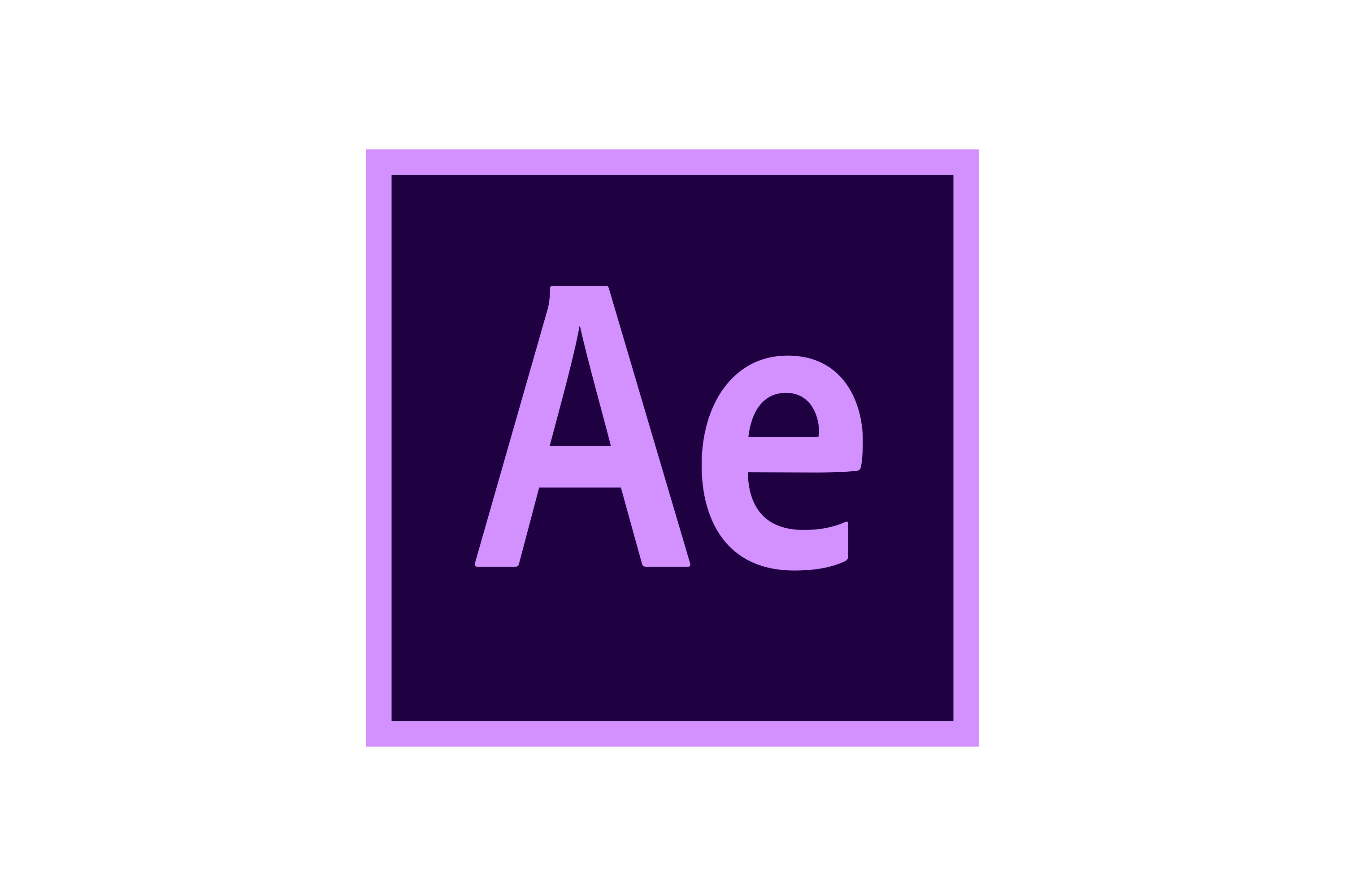 Detail Adobe After Effect Logo Nomer 2