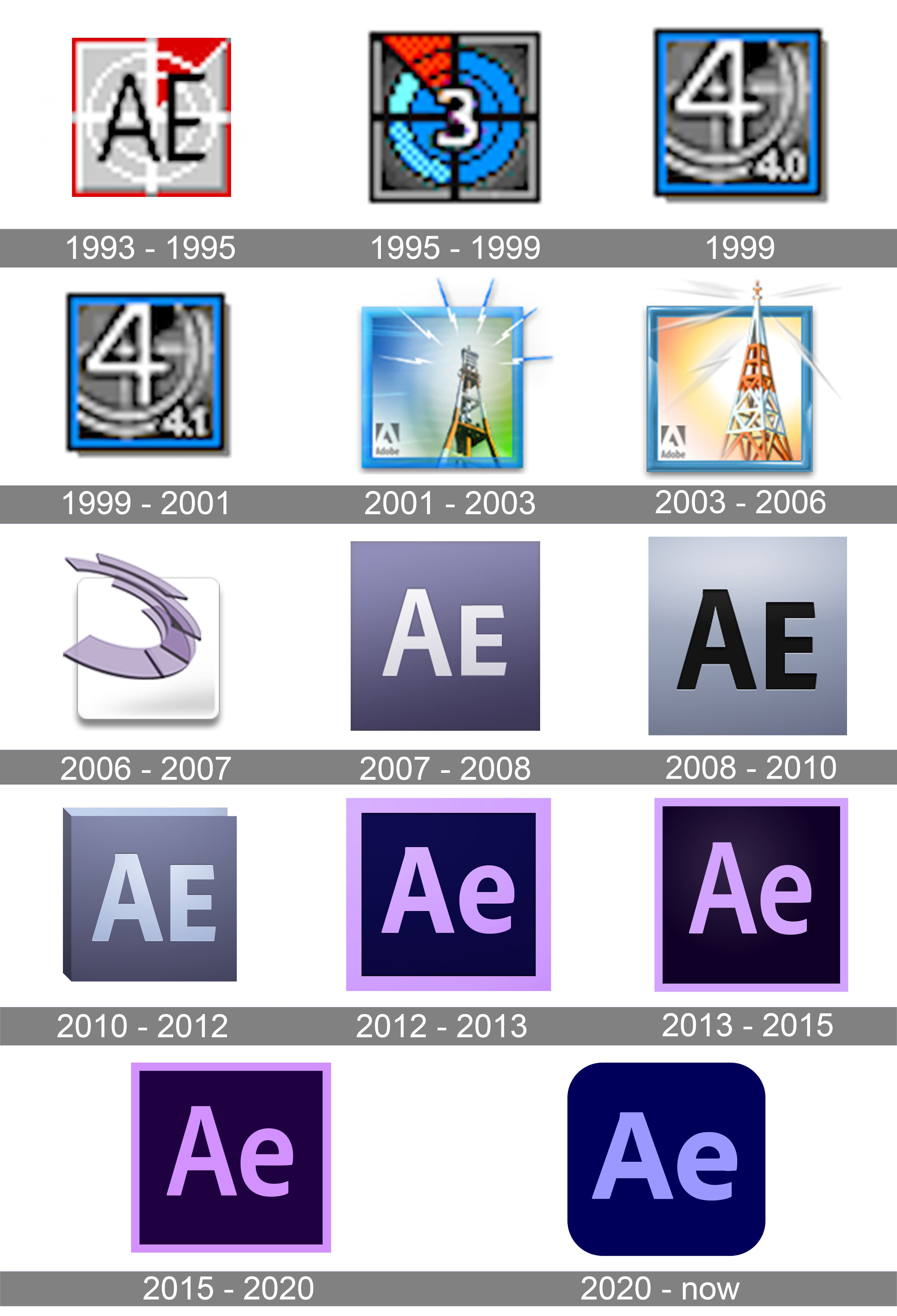 Detail Adobe After Effect Logo Nomer 20