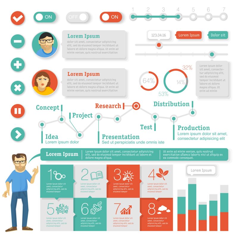 Adobe Illustrator Infographic - KibrisPDR