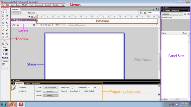 Detail Adobe Macromedia Flash 8 Nomer 2