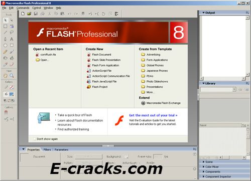 Detail Adobe Macromedia Flash 8 Nomer 20