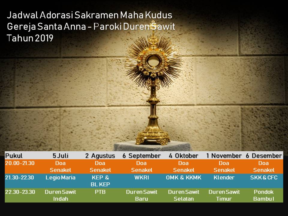 Detail Adorasi Sakramen Mahakudus Nomer 47