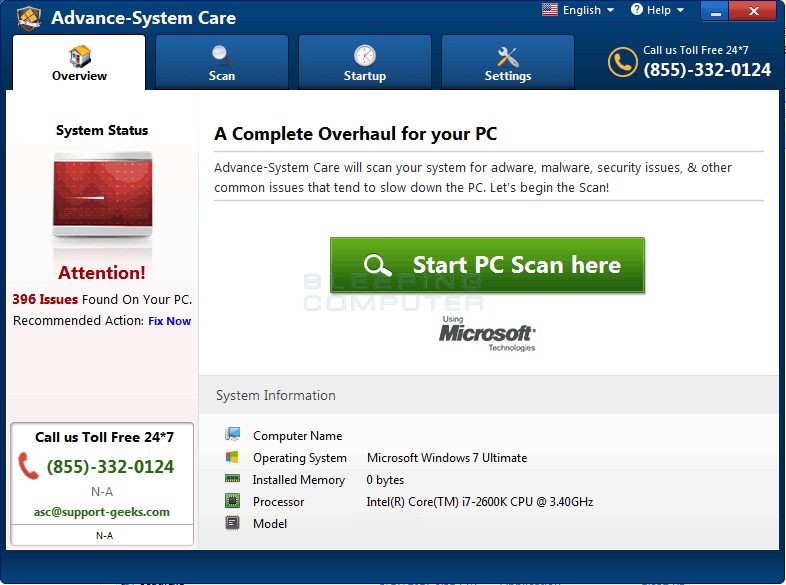 Detail Advanced Systemcare Malware Nomer 5