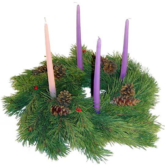 Detail Advent Wreath Png Nomer 16