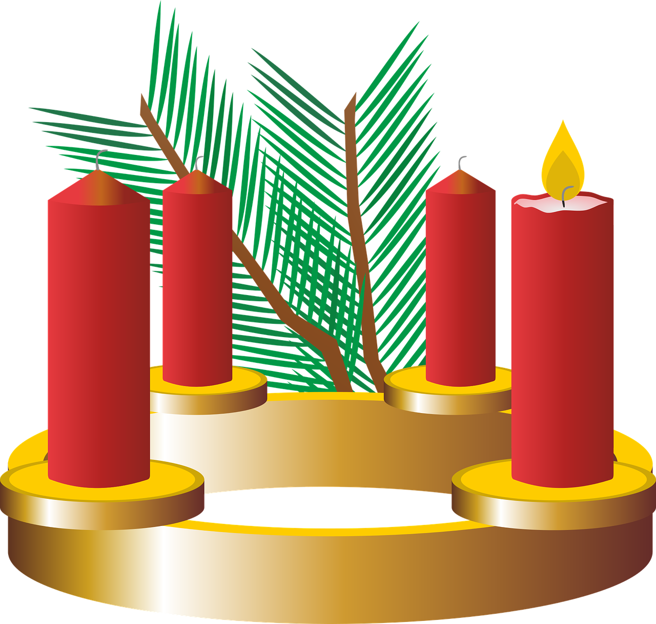 Detail Advent Wreath Png Nomer 35