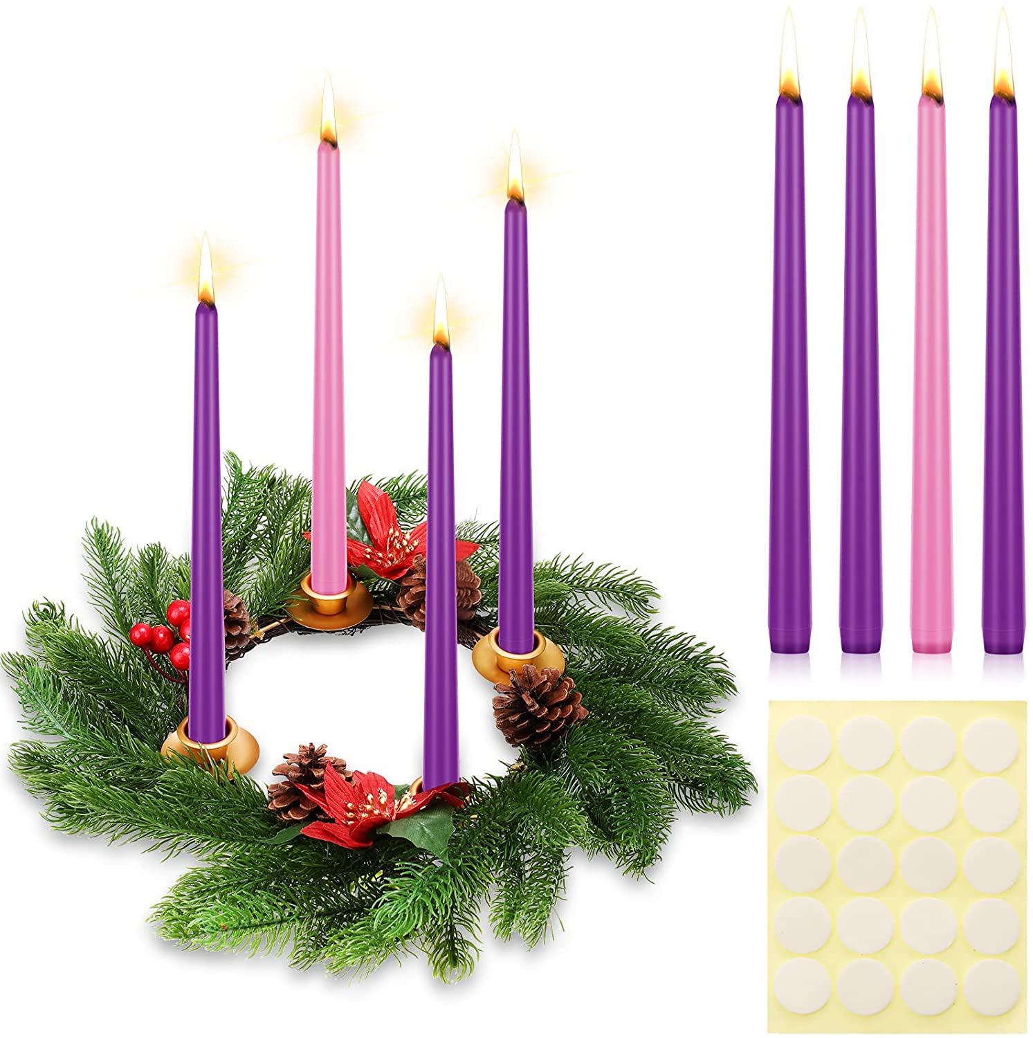 Detail Advent Wreath Png Nomer 50