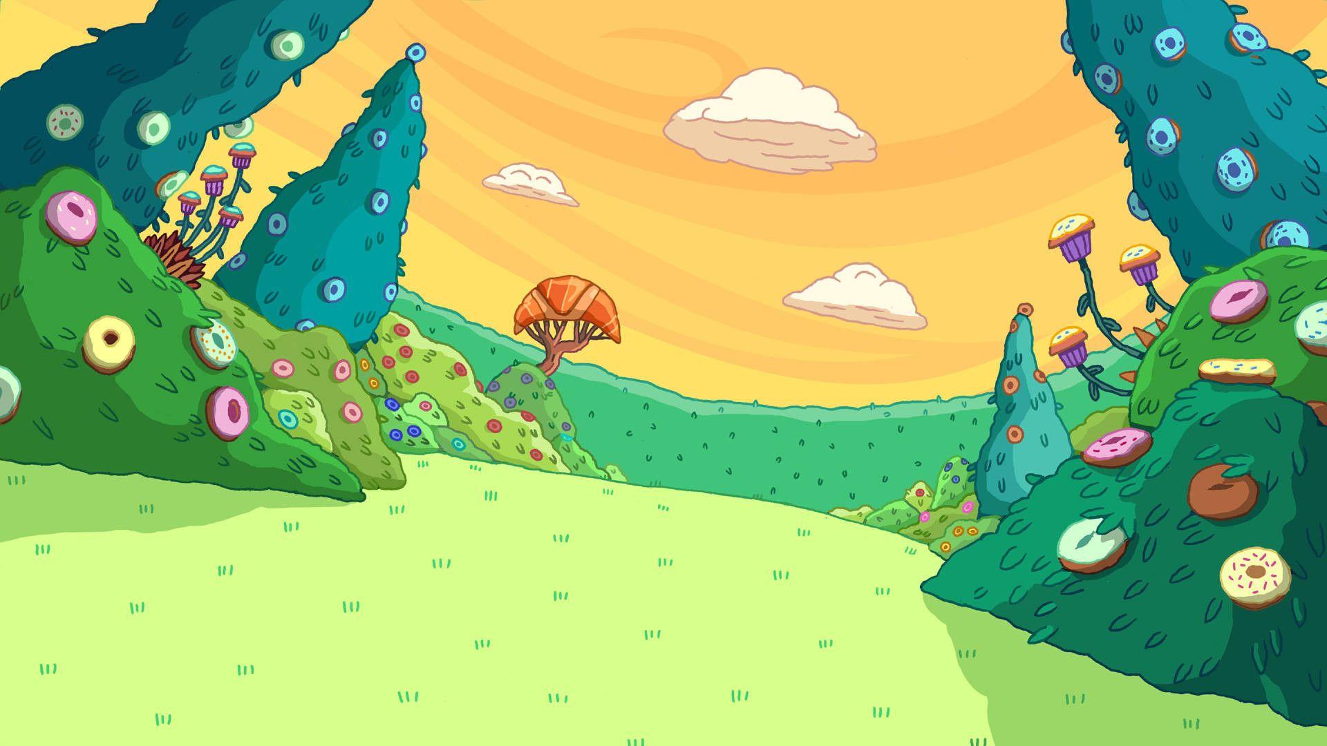 Detail Adventure Time Background Nomer 2