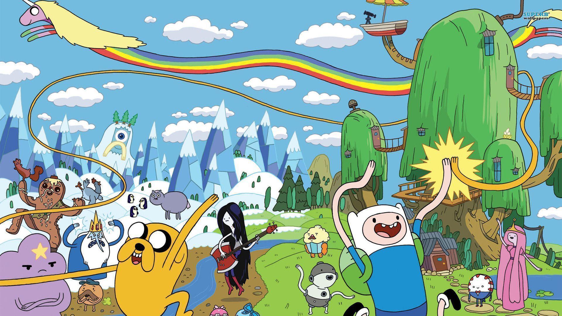 Detail Adventure Time Background Nomer 15