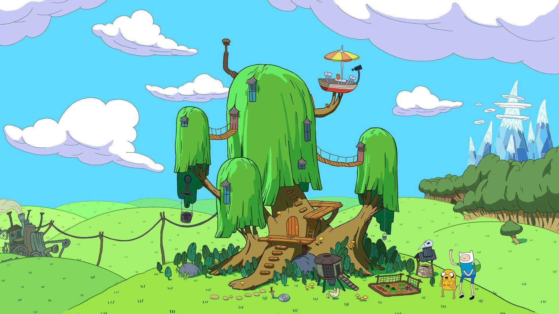 Detail Adventure Time Background Nomer 3