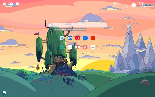Detail Adventure Time Background Nomer 22