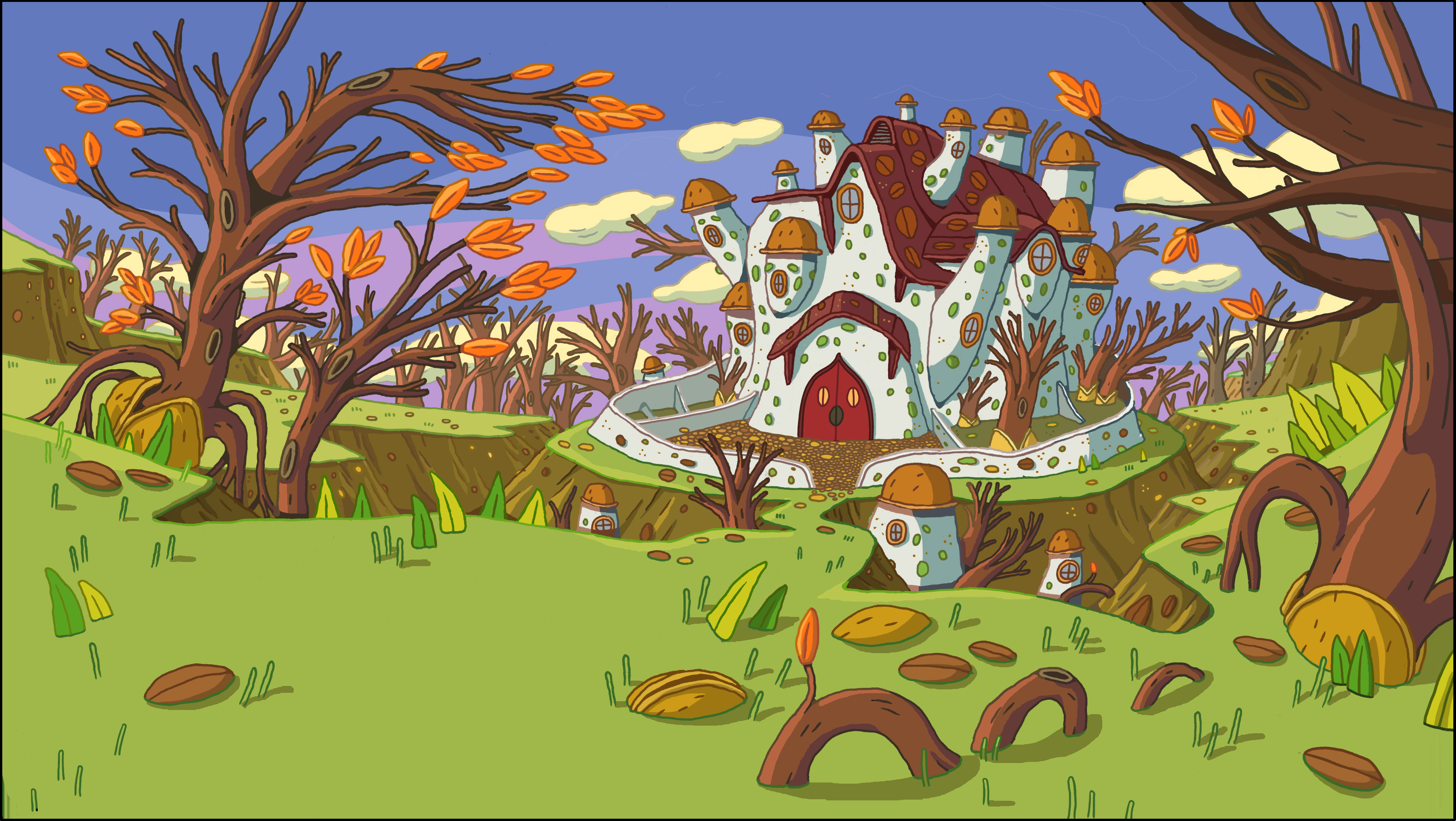 Detail Adventure Time Background Nomer 27