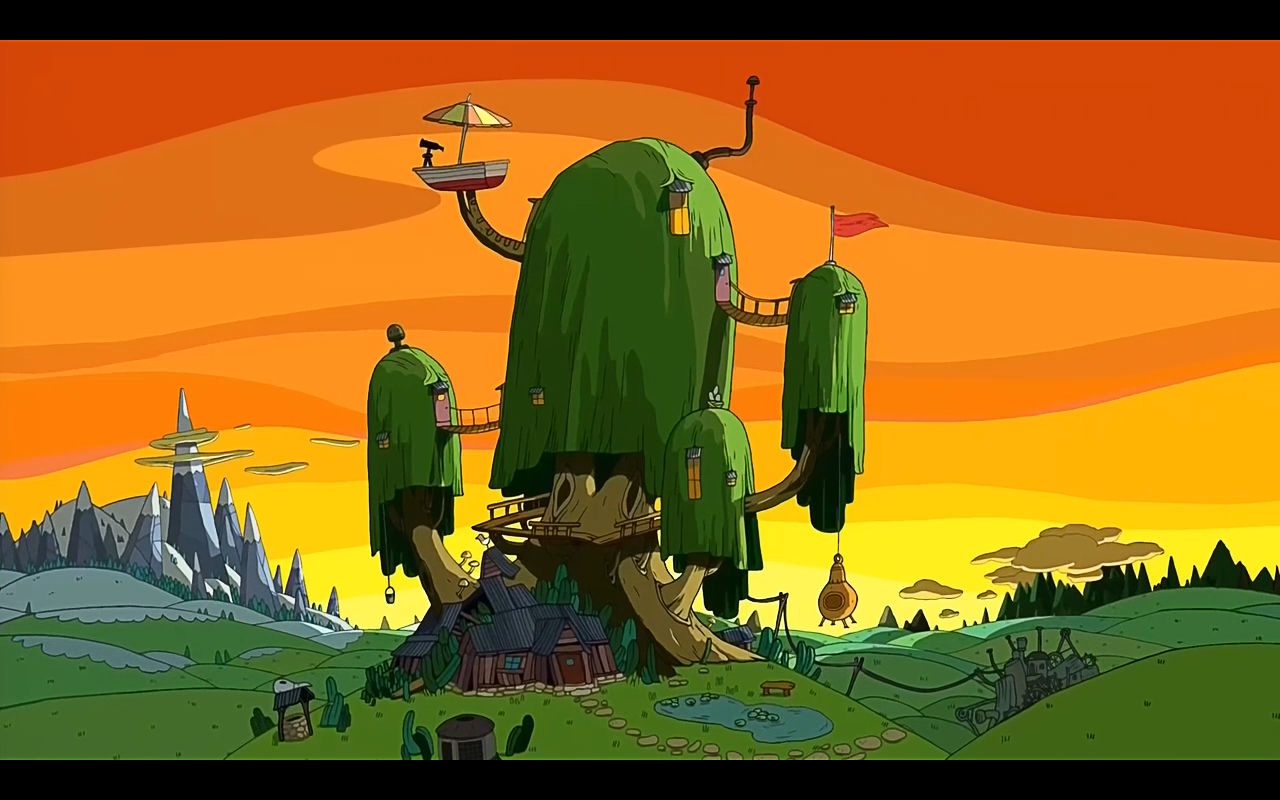 Detail Adventure Time Background Nomer 29