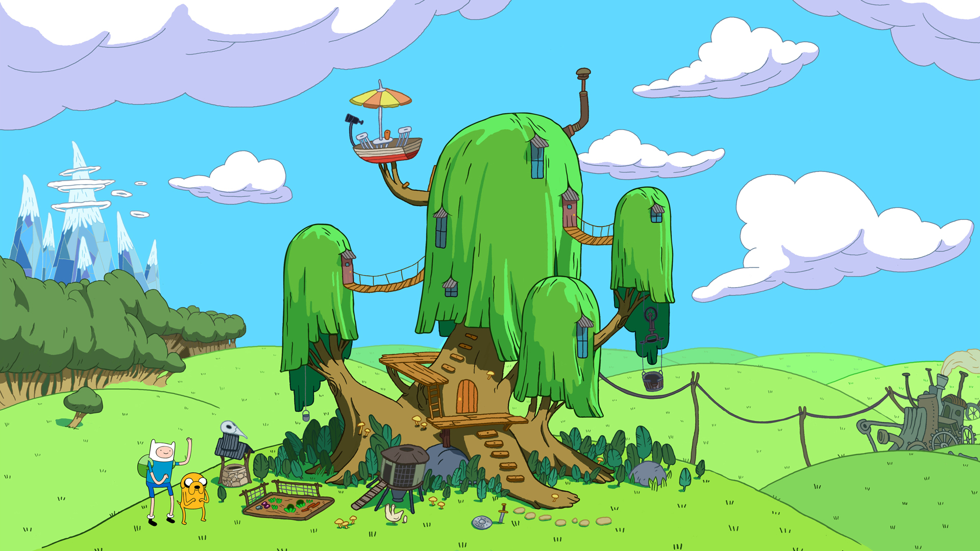 Detail Adventure Time Background Nomer 48