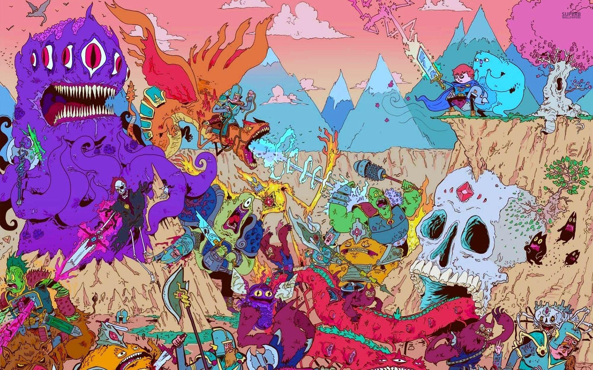 Detail Adventure Time Background Nomer 49