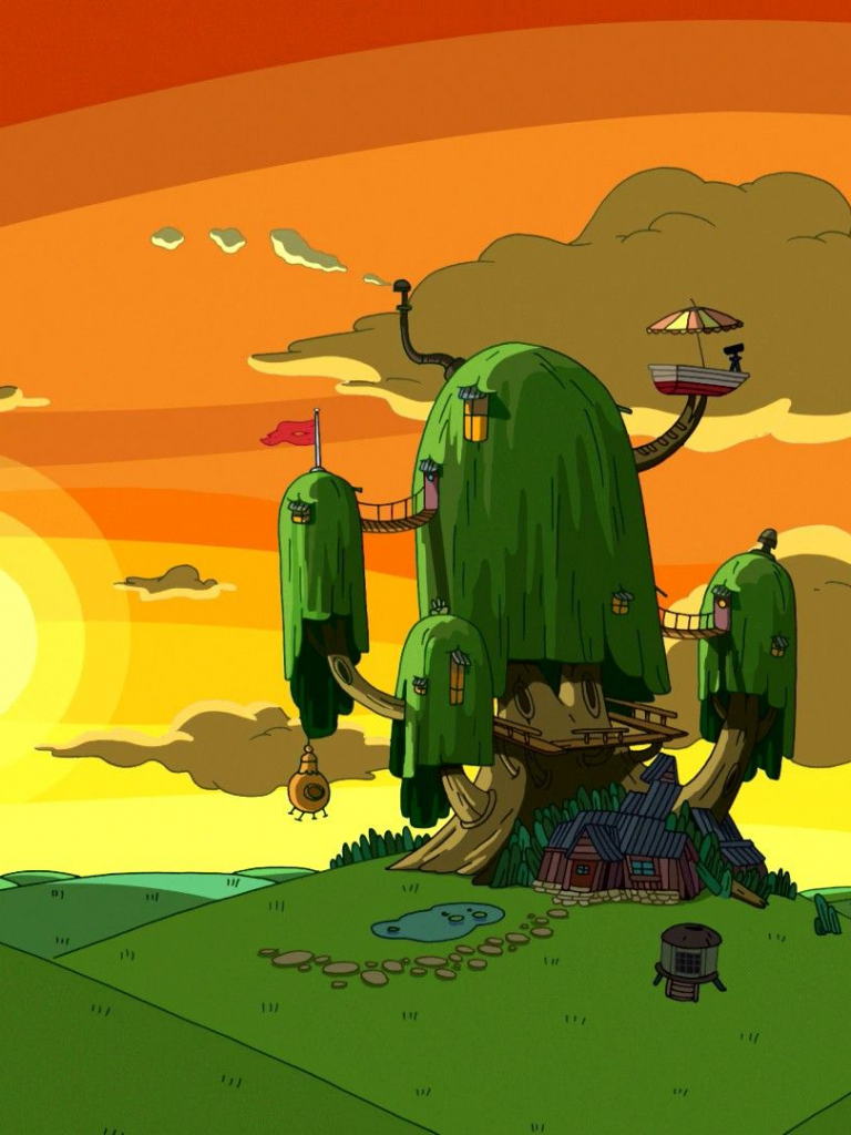 Detail Adventure Time Background Nomer 7