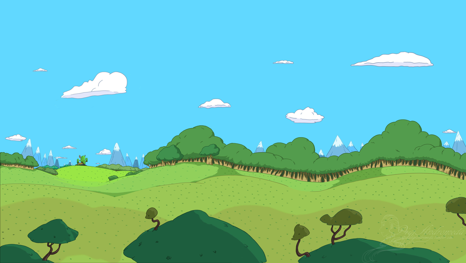 Detail Adventure Time Background Nomer 8