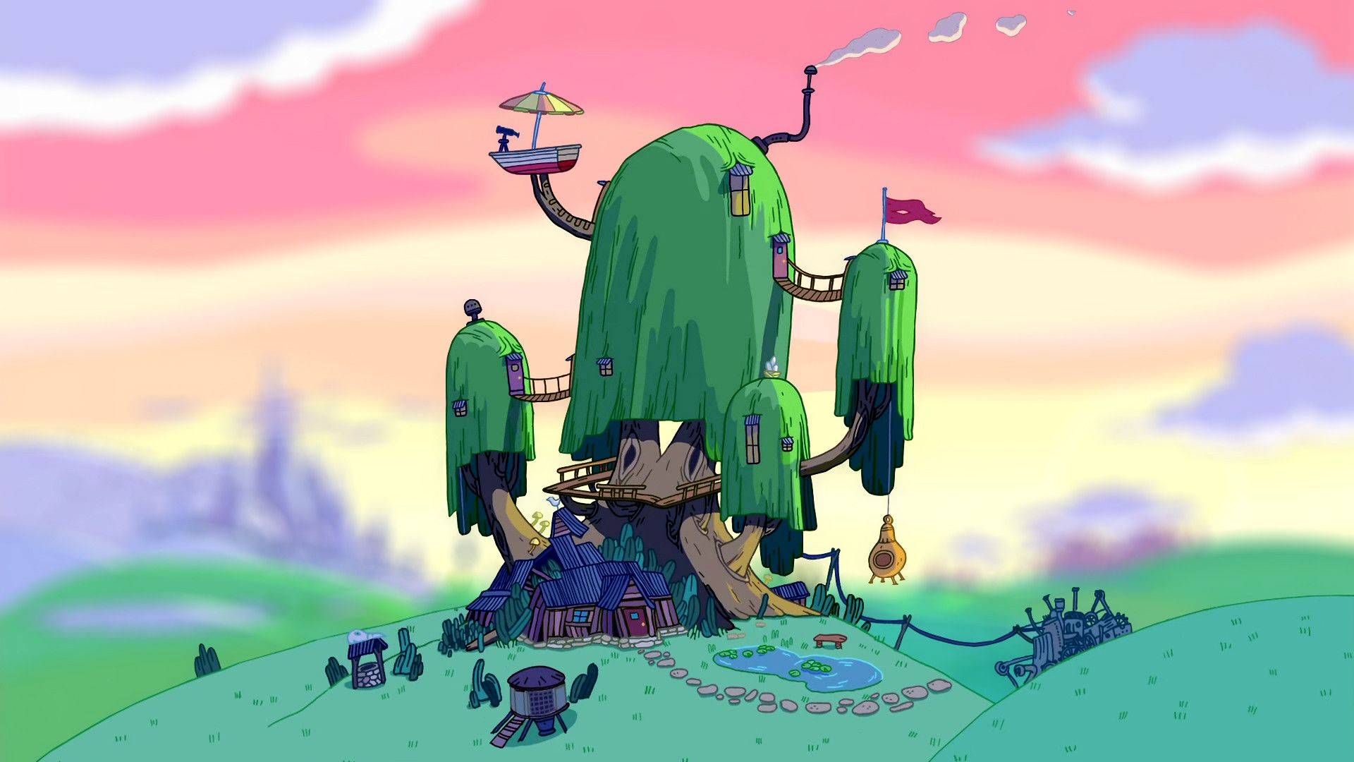 Detail Adventure Time Background Nomer 9