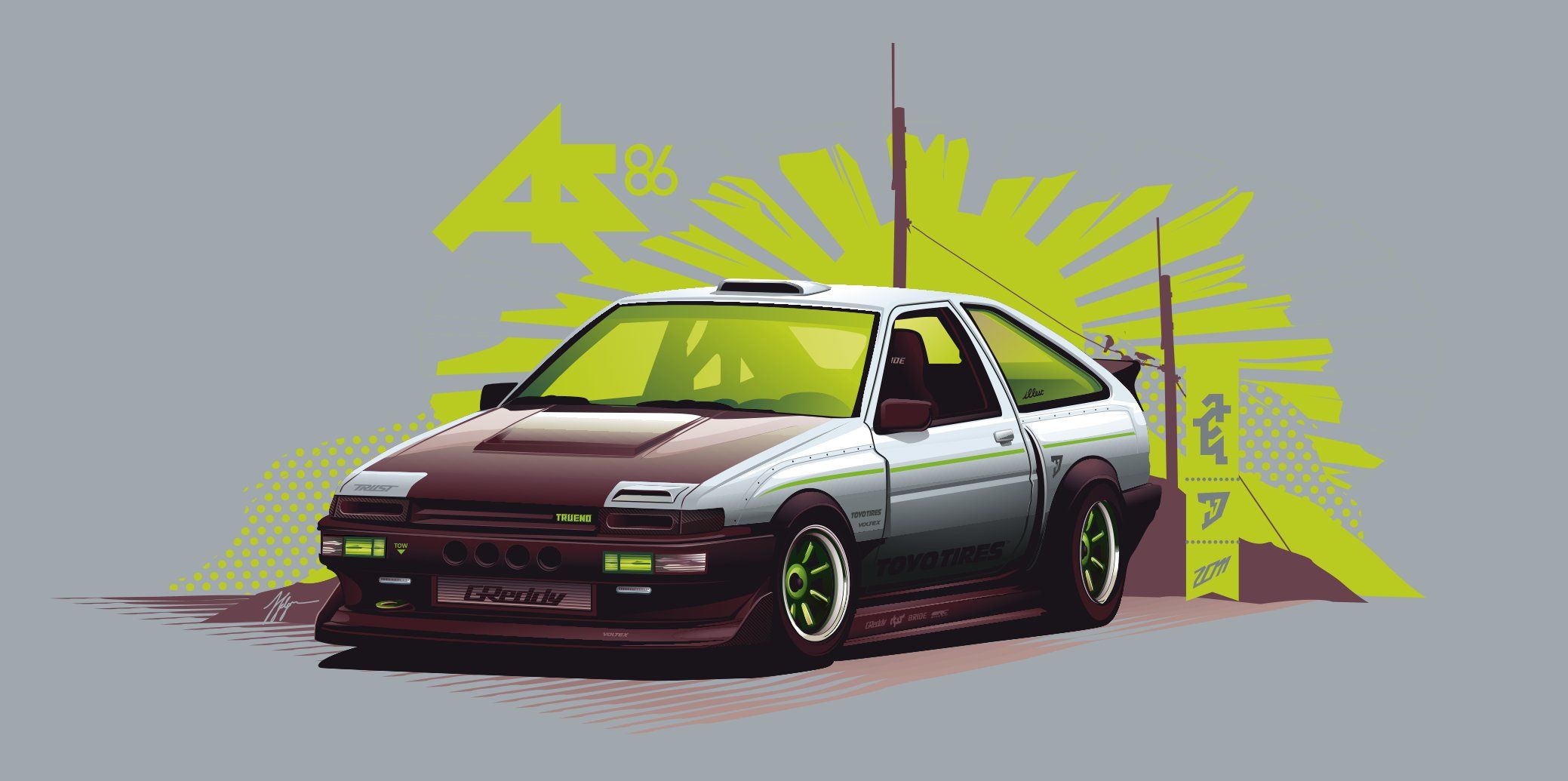 Detail Ae86 Wallpaper Nomer 51