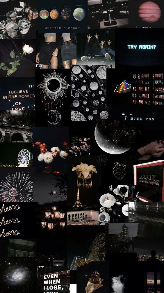 Detail Aesthetic Background Hitam Nomer 16