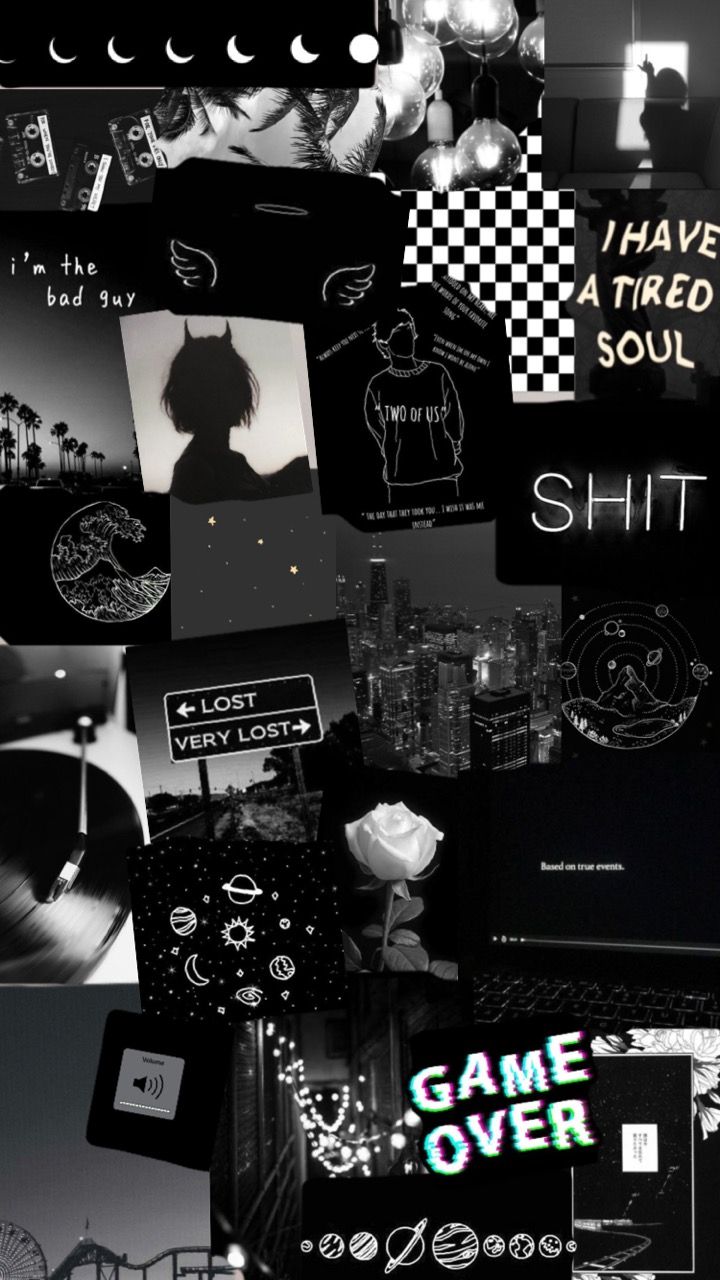 Detail Aesthetic Background Hitam Nomer 7