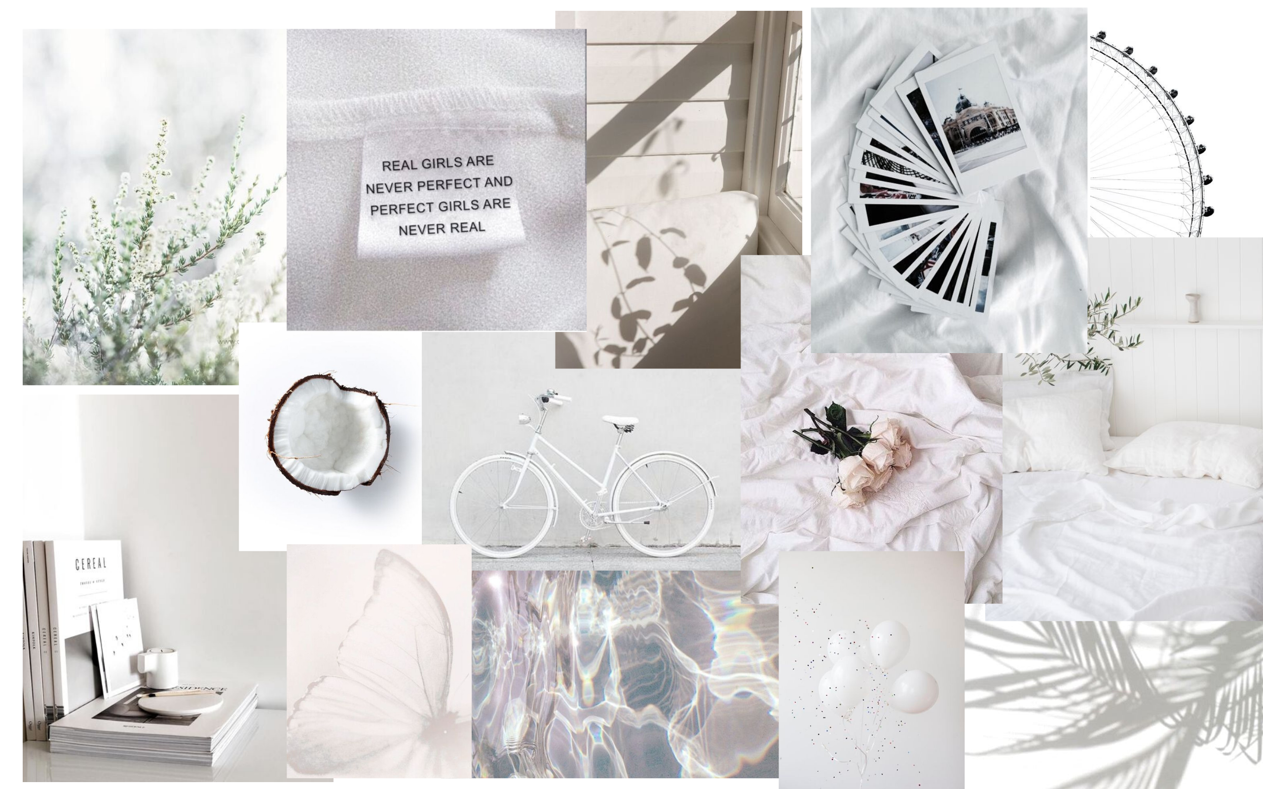 Detail Aesthetic Background White Nomer 37