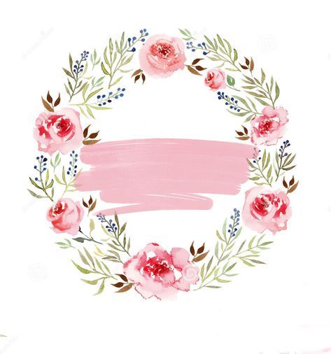 Detail Aesthetic Floral Logo Olshop Kosong Nomer 13