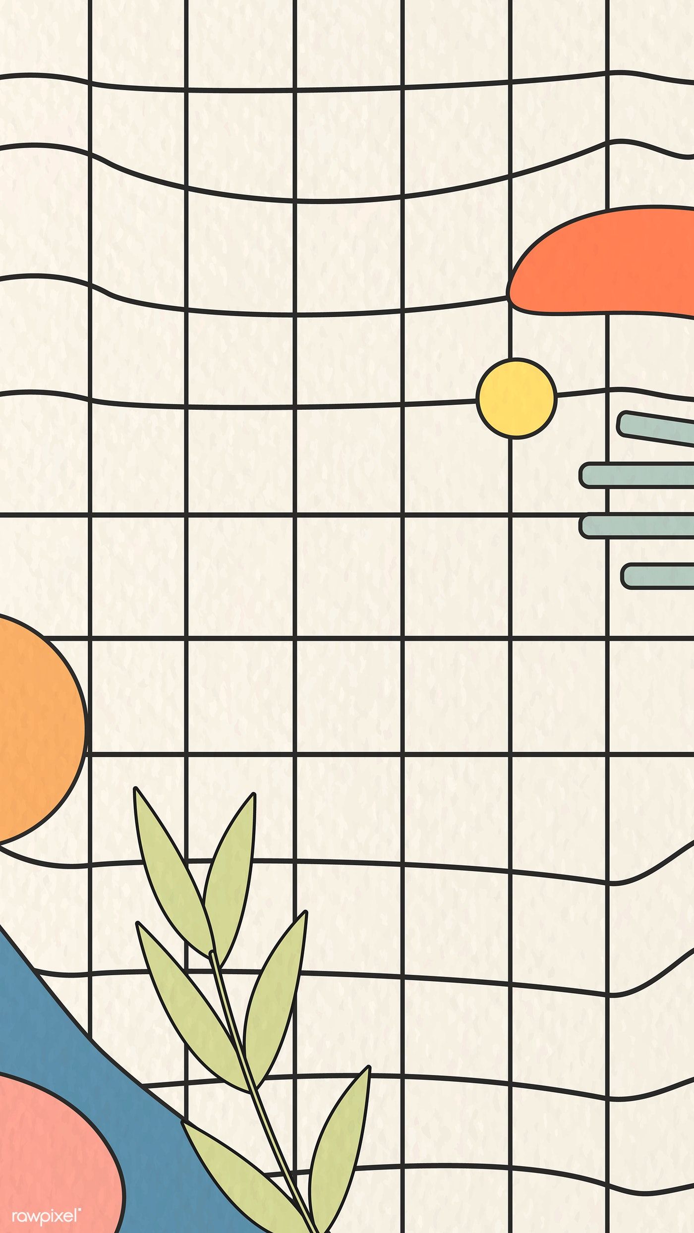 Detail Aesthetic Grid Background Nomer 14