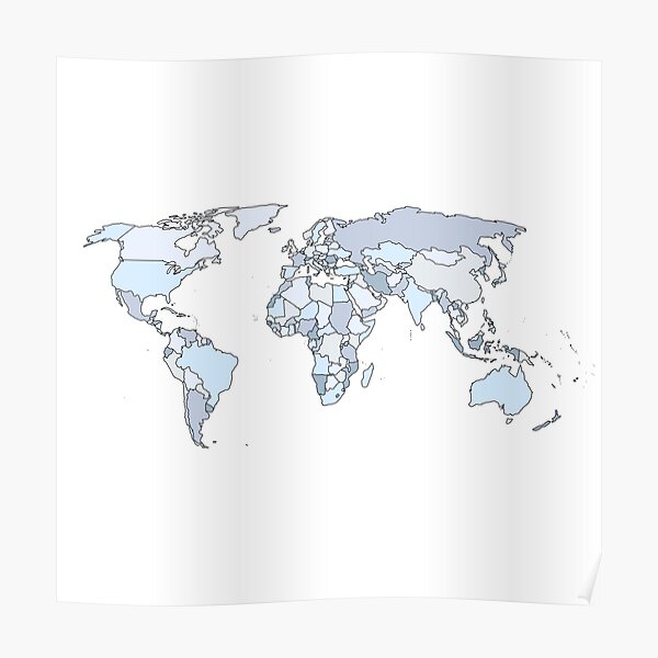 Detail Aesthetic Map Of The World Nomer 15