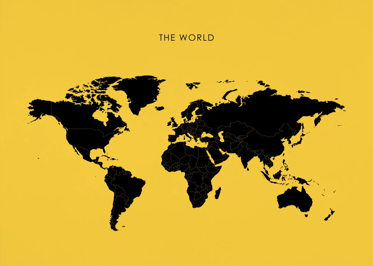 Detail Aesthetic Map Of The World Nomer 31