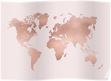 Detail Aesthetic Map Of The World Nomer 38