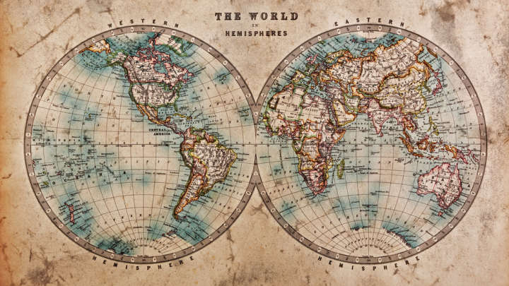 Detail Aesthetic Map Of The World Nomer 49