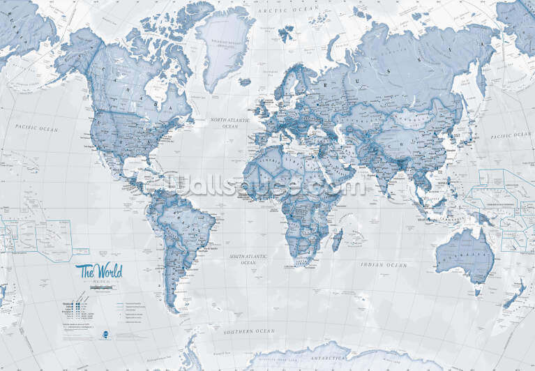 Detail Aesthetic Map Of The World Nomer 52