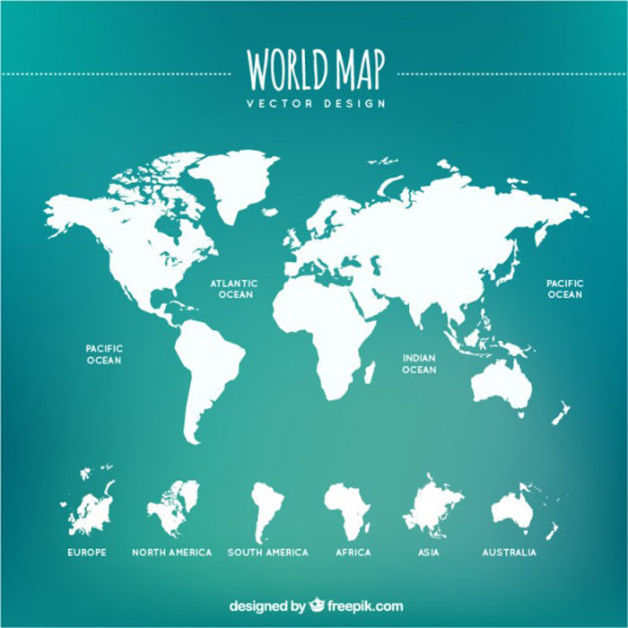 Detail Aesthetic Map Of The World Nomer 57