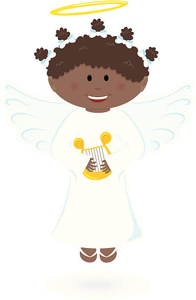 Detail African American Angel Clipart Nomer 11