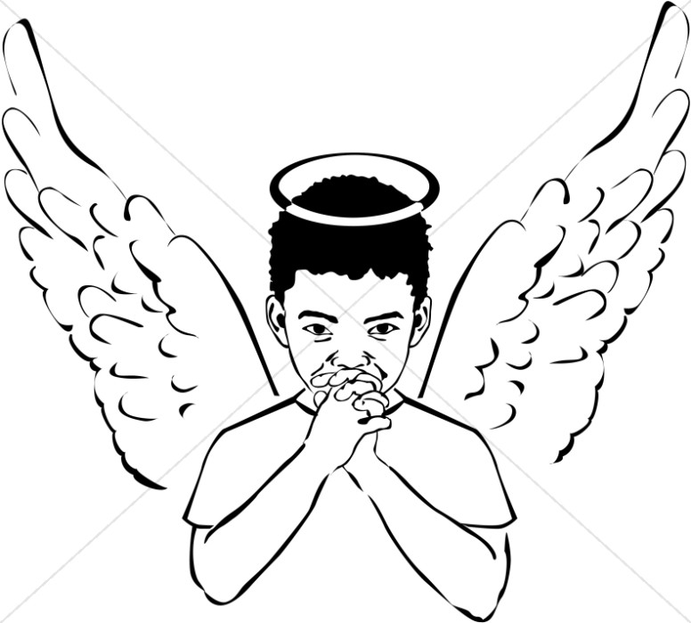 Detail African American Angel Clipart Nomer 34