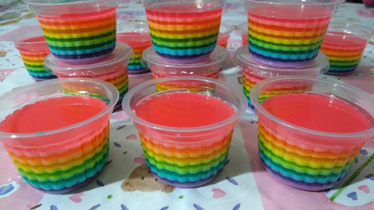 Detail Agar Agar Warna Warni Nomer 3