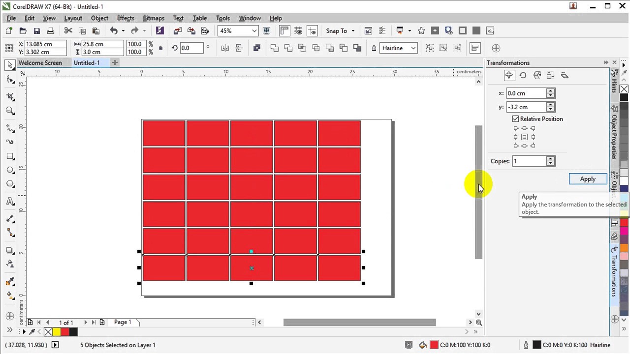 Detail Agar Gambar Sesuai Halaman Pada Corel Nomer 32