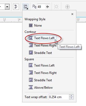 Detail Agar Paragraf Mengikuti Gambar Pada Corel Nomer 6