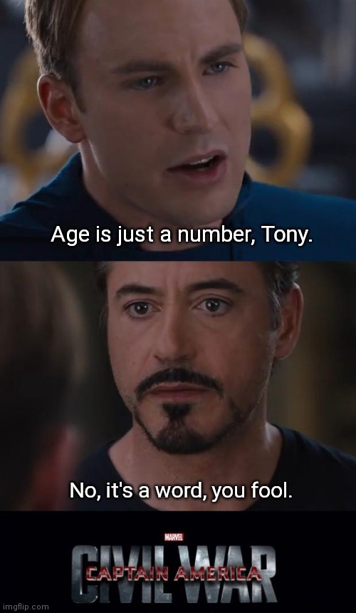 Download Age Is Just A Number Meme Nomer 35