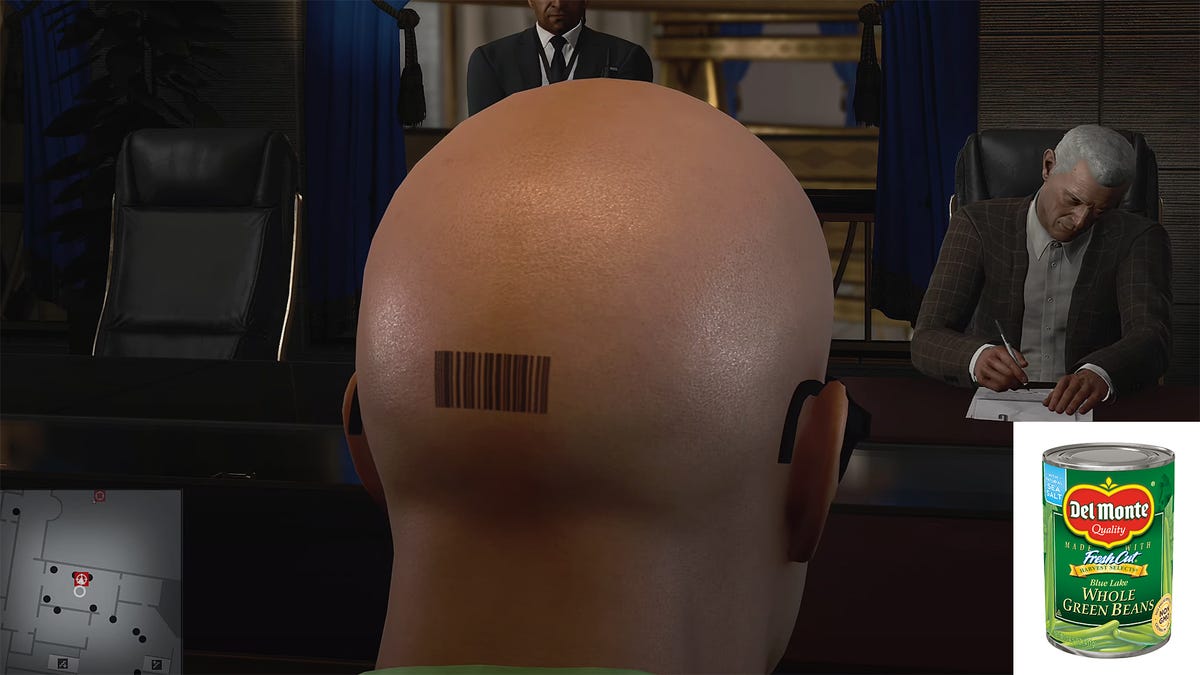 Detail Agent 47 Barcode Nomer 7