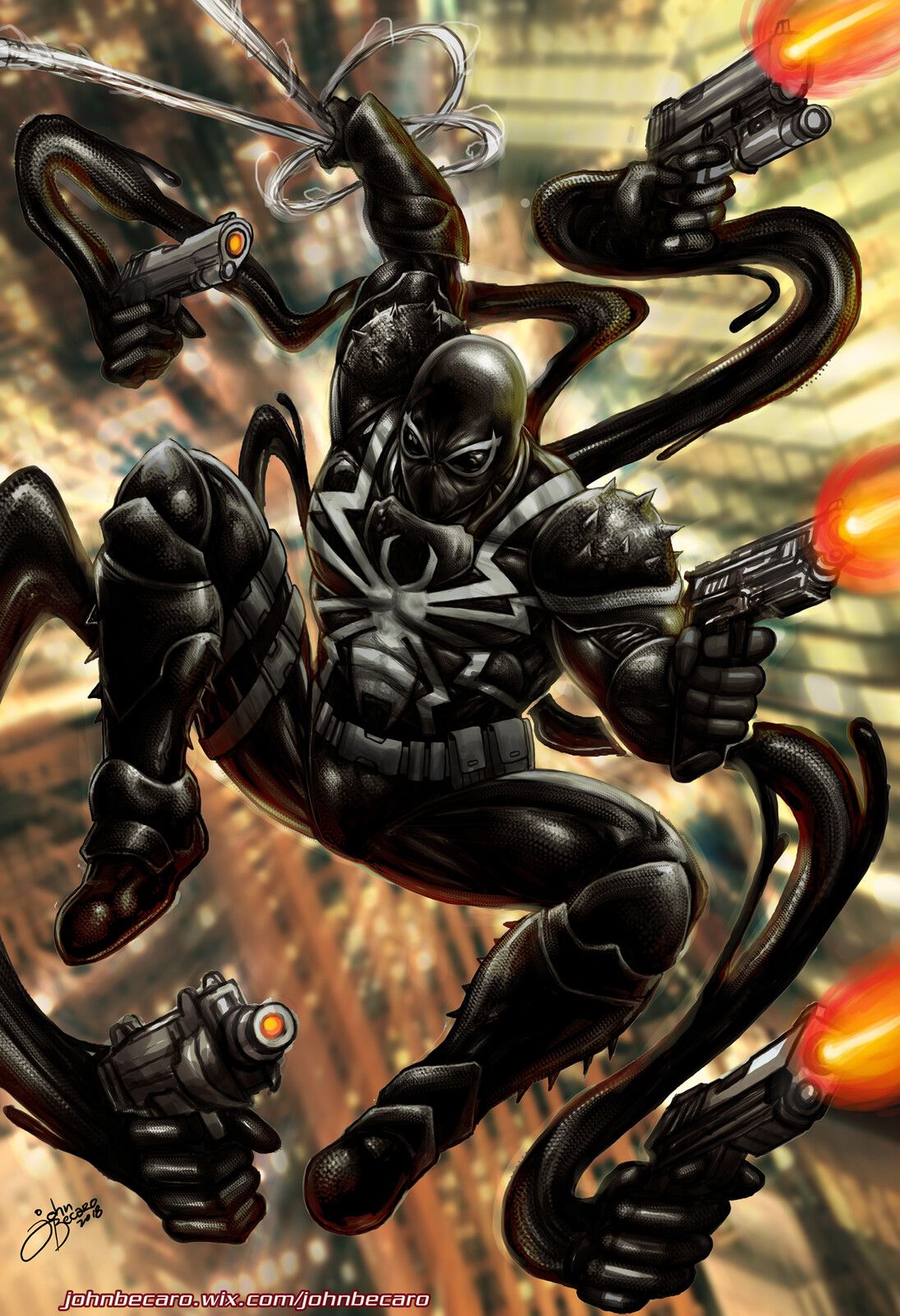 Detail Agent Venom Wallpaper Nomer 16