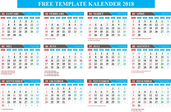 Detail Agustus Kalender 2018 Nomer 39