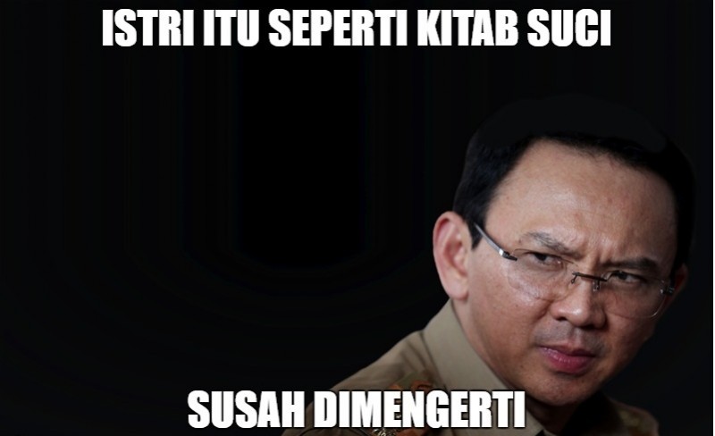 Detail Ahok Meme Lucu Nomer 14