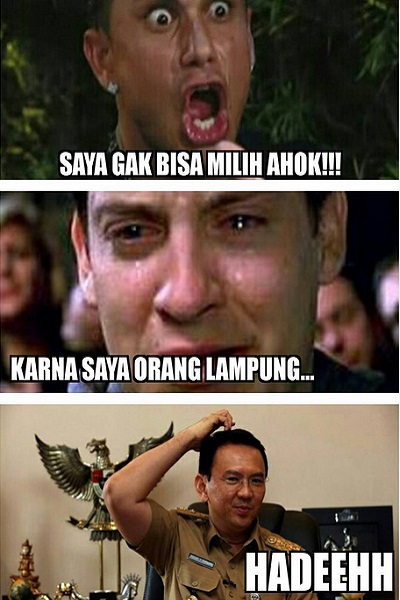 Detail Ahok Meme Lucu Nomer 18