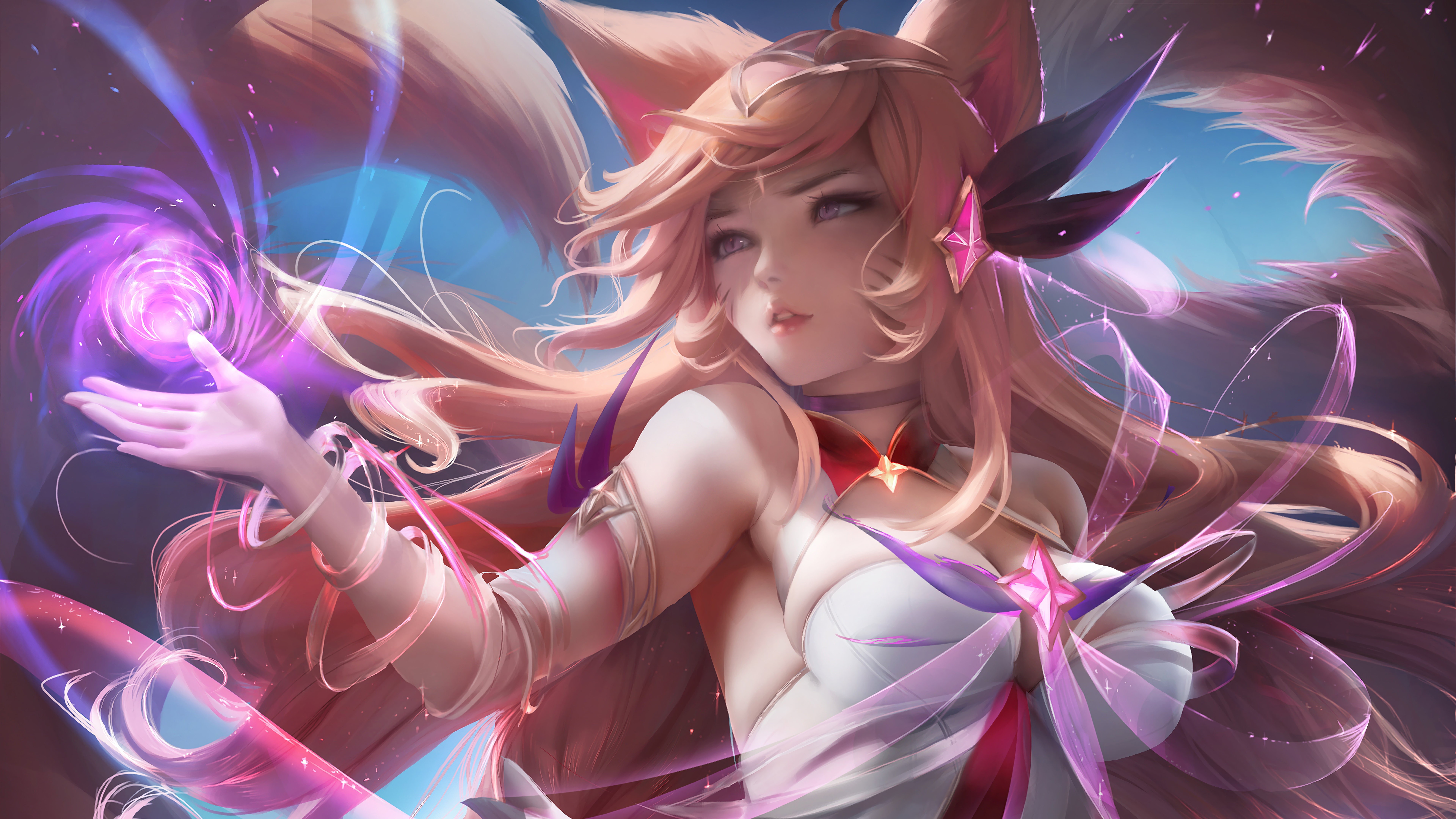 Detail Ahri Wallpaper Nomer 28