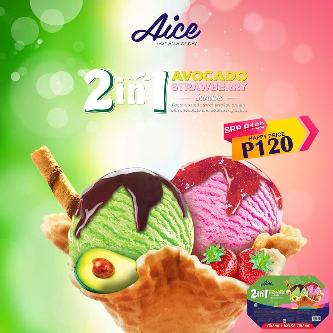Detail Aice Strawberry Cone Nomer 33