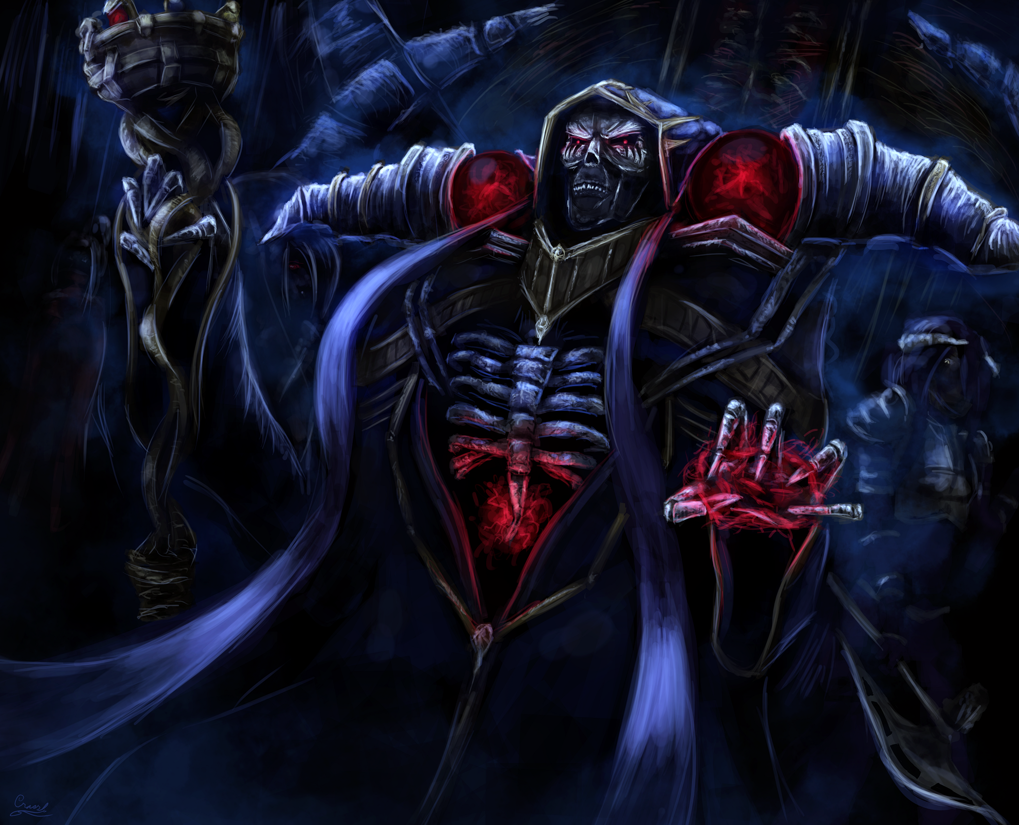 Detail Ainz Ooal Gown Wallpaper Nomer 3