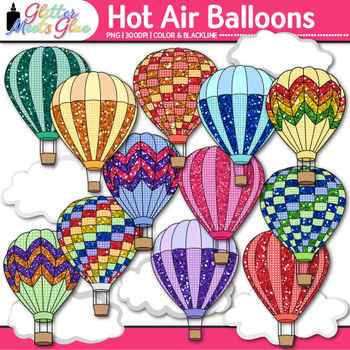 Detail Air Balloon Clipart Nomer 53